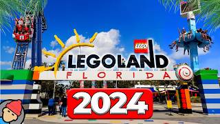 LEGOLAND Florida Rides amp Attractions  2024 [upl. by Garap]