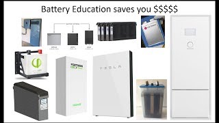 Battery Technologies Compared [upl. by Vey573]