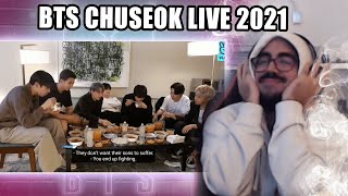 BTS Chuseok Live 2021  Reaction [upl. by Nirok]