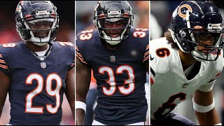 Chicago Bears 2024 CB Trio  nfl chicagobears bears football [upl. by Faubert]