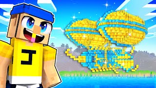 Jeffy Becomes a MILLIONAIRE in Minecraft [upl. by Laram]