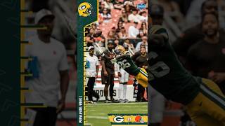 Grant DuBoses Insane 23yard ToeDrag Catch  Packers vs Browns [upl. by Nunci]