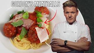 Gordon Ramsays Spaghetti and Meatballs  Is It WORTH it [upl. by Iy421]