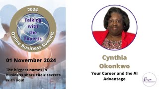 Harness AI for Career Growth Cynthia Okonkwo on the AI Advantage [upl. by Siroved528]