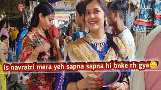 Is navratri me mera yeh sapna sapna hi bnke rh gya😔bda dukh ho rha h mujhe RRVlogzvlog [upl. by Stearne]