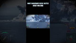 MOST DANGEROUS NAVAL BATTLE  WORLD OF WARSHIPS shorts [upl. by Alberic]