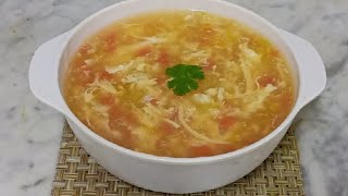 Chicken Soup  Chicken Veg Soup  Winter Special Hot And Sour Soup [upl. by Fitting]