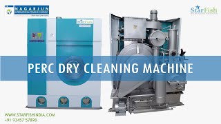 Starfish PERC dry cleaning machine  starfishindiacom Ph919080845845 [upl. by Nnylrefinnej]