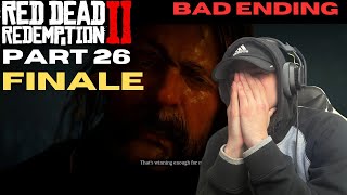 RDR2 FINALE BAD ENDING  LOW HONOR  ARTHUR GOES FOR MONEY RED DEAD REDEMPTION 2 PART 26 [upl. by Ainessey494]