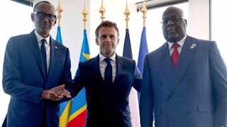 HE Paul Kagame ari i Paris mu nama ya OIF Arahahurira na Antoine Felix Tshisekedi wa RD Congo [upl. by Ferino]