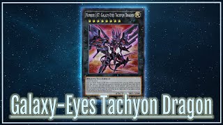 Number 107 GalaxyEyes Tachyon Dragon Animation — YuGiOh Duel Links [upl. by Eldwon590]