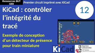 Premier PCB avec KiCad 8 12  Contrôler les règles de conception [upl. by Assirem897]