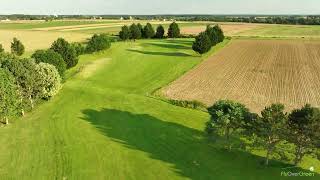 Golf de Beaune Levernois  drone aerial video  overview [upl. by Monney]