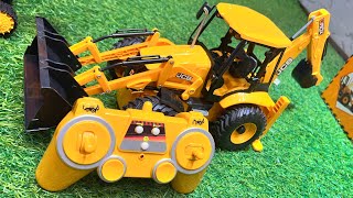 jcb3dx Remote Control Jcb 3DX Backhoe Loader Unboxing And review Vikram Toy Tv [upl. by Meehaf]