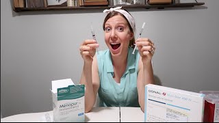 HOW TO GIVE IVF INJECTIONS  NURSE TIPS [upl. by Bertie]