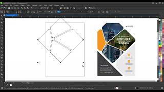 How to Create Corporate Flyer Design Template Using Coreldraw [upl. by Annoved]