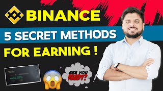 Binance Earning 5 Secret Methods  Binance Trading For Beginners  Online Earning Tricks [upl. by Danella]