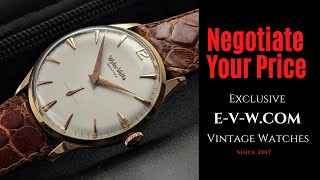 Wyler Vetta Rare Incaflex 18k Solid Gold  Cal 32  Vintage 1960s wyler vetta forsale evwcom [upl. by Shaia887]