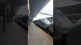 flytoget airport express NSB class 71 departing oslo central norway railfanning airporttrain [upl. by Ennovaj614]