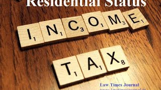 Income tax5th sem BcomBBAResidential status of individual202122Recorded [upl. by Ennairej]