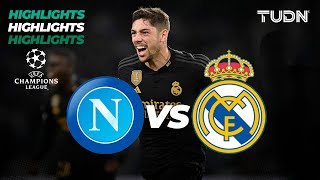 Nápoli vs Real Madrid  HIGHLIGHTS  UEFA Champions League 202324  TUDN [upl. by Rizzi]