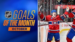 Filthiest Goals of October  202324 NHL Season [upl. by Hsevahb]