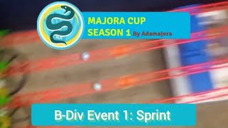 Majora Cup S1 BLeague Event 1 Sprint [upl. by Emee]