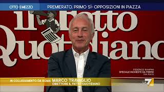 Autonomia differenziata Travaglio quotE la riforma più grave si spacchetta lItalia [upl. by Tnirb]