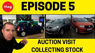 CAR DEALERS VLOG  AUCTION TIME amp COLLECTING STOCK [upl. by Tayib]