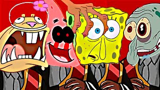 SpongeBob vs FREAK Sandy  Coffin Dance Song Cover [upl. by Ynneb]