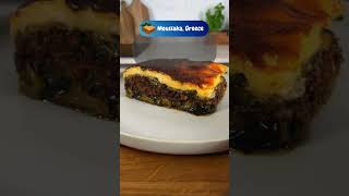 Moussaka Greece shorts food foodie greece greecefood cuisine [upl. by Polito701]