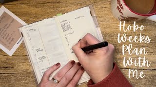 Functional Hobonichi Weeks Plan With Me [upl. by Rooker82]