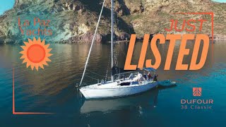 Video Tour 38 Dufour 38 Classic Yacht for Sale [upl. by Esikram]