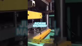 Silicone Injection Molding Machine from JUCHUAN MACHINERY for making silicone insulator [upl. by Nyliac80]