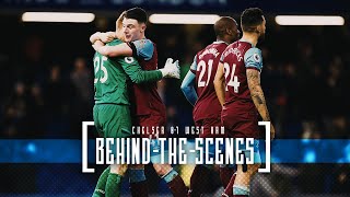 WEST HAM BEAT CHELSEA AT STAMFORD BRIDGE  BEHIND THE SCENES [upl. by Ialohcin463]