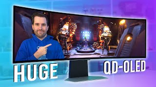 49Inches of 240Hz QDOLED  Samsung Odyssey OLED G9 Review [upl. by Ulphi]