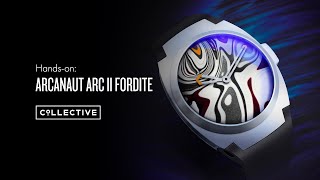 Handson Arcanaut Arc II Fordite Watch Review [upl. by Dammahum]