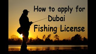 How to Apply for Fishing License in Dubai dubaifishinglicense [upl. by Balfour]