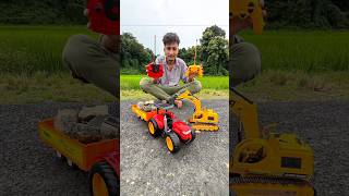 Wow RC Excavator with Remote Control Tractor Loading 🔥 [upl. by Melody755]