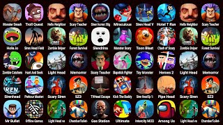 Games Monster Smash City Troll Quest Horror 2 Hello Neighbor Scary Teacher 3D Stone Age [upl. by Cob98]