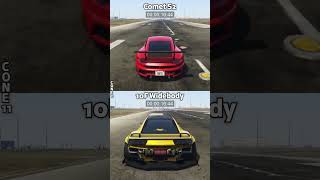 GTA 5 ONLINE  10F WIDEBODY VS COMET S2  DRAG RACE [upl. by Dachi704]