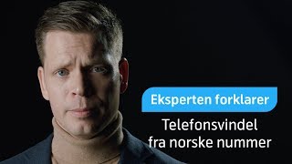 Eksperten forklarer Telefonsvindel fra norske nummer  Telenor Norge [upl. by Namilus]