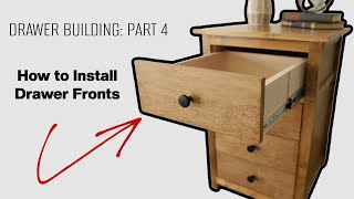 How to Install Drawer Fronts [upl. by Zephan668]