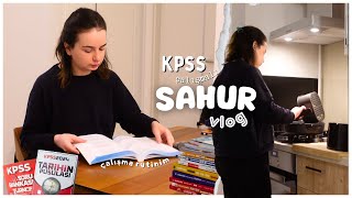 SAHUR VLOG I KPSS ÇALIŞMA RUTİNİM I STRATEJİK TEKRAR I KPSS KAYNAKLARI I SOHBET [upl. by Mayhs]