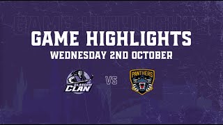 HIGHLIGHTS 021024  Glasgow Clan 2 Nottingham Panthers 1 [upl. by Ulises]