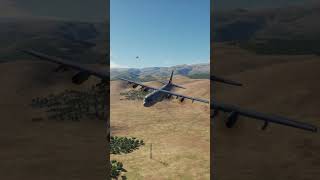 C130 Hercules Drops 500Lbs Bombs on the Honey Comb hideout DCS [upl. by Cathi]