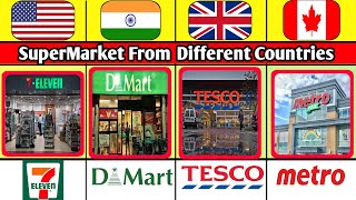 Supermarkets From Different Countries [upl. by Zins603]