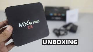 Unboxing MXQ Pro 4K Android TV Box [upl. by Valora]