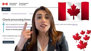 TEMPOS DE PROCESSAMENTO DOS VISTOS CANADENSES I Quanto tempo demora para ter um visto canadense 😉 [upl. by Maxama170]