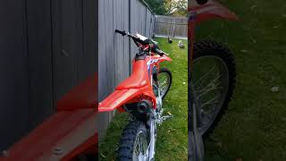 Crf 125 dirtbike 125cc film [upl. by Zoes]